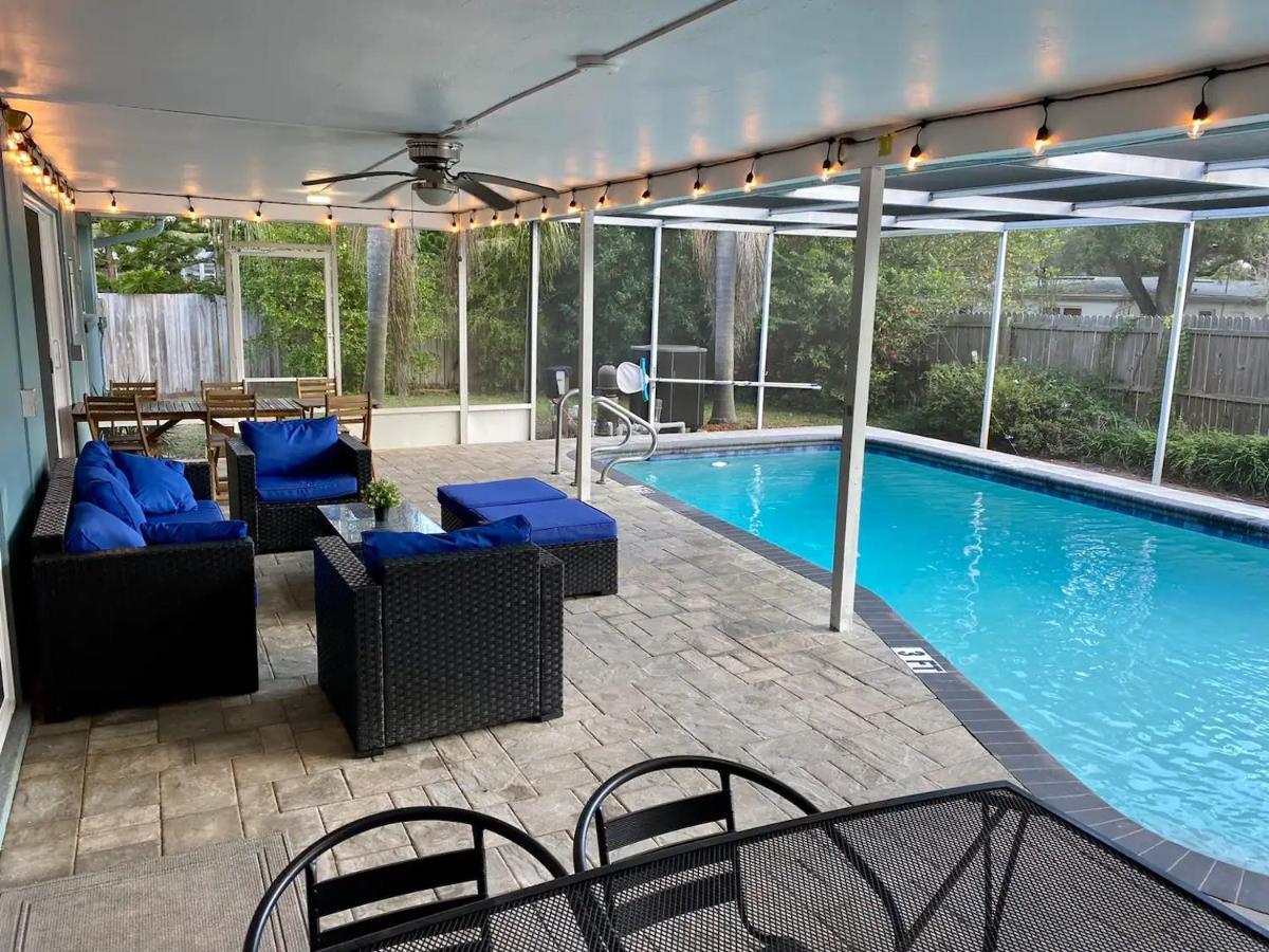 Spacious 5 Bedrooms 3 Bathrooms Family-Friendly Home With Heated Salt Pool Clearwater Exterior foto
